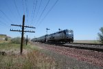 Amtrak #3 - Southwest Chief splits the semaphores at the east of of Wagon Mound